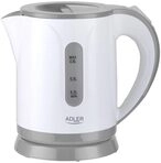 Adler ad 1371g AD 1371 Wasserkocher 0,8L Grau
