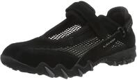 Allrounder by Mephisto NIRO, Damen Laufschuhe, Schwarz (Black/Black C.Suede N