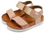GIOSEPPO Jungen M&auml;dchen Jabbeke Peeptoe Sandalen, Gold (Cobre Cobre), 26 EU
