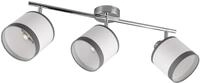 RL LIVE YOUR LIGHT Reality Leuchten Spotbalken Davos R81553006, Metall Chrom Schirme