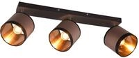RL LIVE YOUR LIGHT Reality Leuchten Spotbalken Davos R81553041, Metall Schwarz matt,