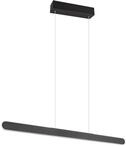 Trio Leuchten Pendelleuchte Helios 343310131, Metall Schwarz matt, inkl. 28 Watt LED,