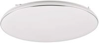 Reality Leuchten LED Deckenleuchte Blanca R64141101, Kunststoff Wei&szlig; matt/Chrom,