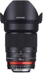 Samyang 35/1,4 Objektiv DSLR Nikon F AE manueller Fokus automatischer Blendenring