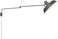meineWunschleuchte Wandleuchte schwenkbar mit Stecker und Schalter, max....