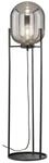 meineWunschleuchte Kleine LED Stehlampe Tripod mit Rauchglas - Bodenleuchte...