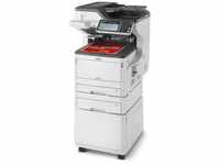 OKI MC853dnct Multifunktionsdrucker (Farbe, Kopieren, Drucken, Scannen, Faxen,...
