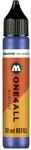 Molotow ONE4ALL Refill Acryl, Farbe 204 echtblau30 ml, Nachf&uuml;lltinte f&uuml;r