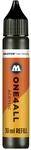 Molotow ONE4ALL Refill Acryl, Farbe 180 signal schwarz 30 ml, Nachf&uuml;lltinte f&uuml;r