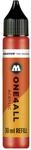 Molotow ONE4ALL Refill Acryl, Farbe 013 verkehrsrot 30 ml, Nachf&uuml;lltinte f&uuml;r