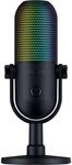 Razer Seiren V3 Chroma - RGB-USB-Mikrofon mit Tap-to-Mute (Reaktive Beleuchtung,