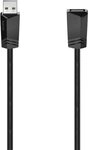 Hama USB A Kabel - USB A (Verl&auml;ngerungskabel, USB 2.0A Stecker, USB A Buchse,