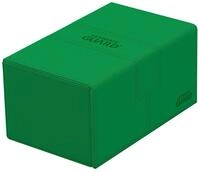 Ultimate Guard Twin Flip`n`Tray 160+ XenoSkin Monocolor Gr&uuml;n
