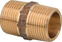 Viega 266615 Doppelnippel Modell 3280 Rotguss blank 3/4 Zoll