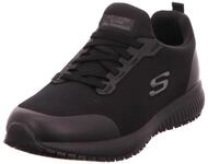 Skechers Herren Squad Sr Myton Sneaker, Black Textile Synthetic, 40 EU