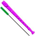 Hohner Violet Flute with Case -5% in Books