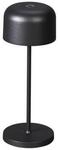 Konstsmide LED Tischleuchte Lille Mini | schwarz | Indoor/Outdoor | Kabellos | 7,5 x