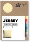 schlafgut Easy Mako-Jersey Kissenbezug 80x80 cm Yellow Mid (Gelb) &ndash; 100%...
