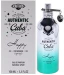 Cuba Authentic Happy for Women Eau de Parfum, Spray, 94 ml