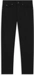 BOSS Regular-fit Jeans Aus Schwarzem Stretch-Denim