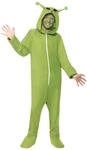 Smiffys Alien Costume, Green Halloween und Karneval