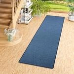 Snapstyle Feinschlingen L&auml;ufer Velour Teppich Strong Dunkelblau in 9 Gr&ouml;&szlig;en