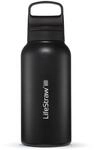 LifeStraw Go Serie - Isolierte Edelstahl-Trinkflasche mit Wasserfilter 1l f&uuml;r die