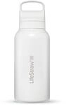 LifeStraw Go Serie - Isolierte Edelstahl-Trinkflasche mit Wasserfilter 1l f&uuml;r die