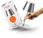 SIGOR Nuindie 2.0 mini - Dimmbare kleine LED Akku-Tischlampe Indoor & Outdoor,...
