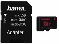 Hama UHS Speed Class 3 microSDXC 64GB Speicherkarte inkl. Adapter