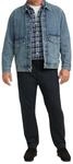 Levi's Herren XX Standard Tapered Chino Big & Tall Hose, Mineral Black S Twll, 42W /
