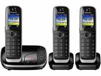 Panasonic KX-TGJ323GB Familien-Telefon mit Anrufbeantworter (schnurloses Telefon mit