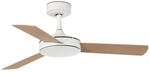FARO 33603DC Deckenventilator MINI MALLORCA Edelstahl 316L mattwei&szlig;, Sperrholz...