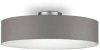 Gro&szlig;e Deckenleuchte mit Stoffschirm Braun-Grau &Oslash; 50cm, 4x E14, Lampenschirm...