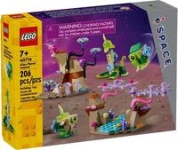 LEGO 40716 Space Alien Planet Habitat 7+ 206 Teile Spielzeug Bauset mit 3 Alien