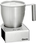 Bartscher Milchaufsch&auml;umer MSI400 Induktion aus Edelstahl, 0,4 l, elektrisch mit