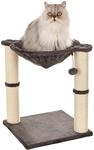 Amazon Basics Katzen-Kratzbaum mit Haus, H&auml;ngematte, Bett und Kratzstamm, 41 x 51 x