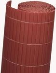 Videx Balkon-Sichtschutz PVC R&uuml;gen | Kirsch |90 x 300 cm| 100% Blickdicht ohne