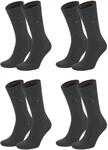 Tommy Hilfiger TOMMY HILFIGER Herren Classic Casual Business Socken 4er Pack