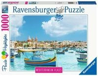 Ravensburger Puzzle 14978 - Mediterranean Places Malta - 1000 Teile Puzzle f&uuml;r