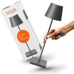 SIGOR Nuindie 2.0 - Dimmbare LED Akku-Tischlampe Indoor & Outdoor, IP54