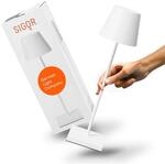 SIGOR Nuindie 2.0 - Dimmbare LED Akku-Tischlampe Indoor & Outdoor, IP54