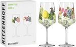 RITZENHOFF 2931019 Aperitifglas 500 ml - Serie Sommertau - Motiv V&ouml;gel, Blumen...