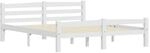 vidaXL Kiefernholz Massiv Bettgestell Holzbett Futonbett Bett Doppelbett