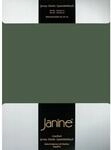 Janine Design Jersey Elastic Spannbetttuch olivgr&uuml;n, 180x200 cm - 200x220 cm