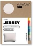 schlafgut Easy Mako-Jersey Kissenbezug 70x90 cm Sand Light (Beige) &ndash; 100%...