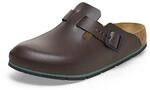 Birkenstock Damen Herren Boston Pro Hausschuhe Leder Pantoletten - Clogs -