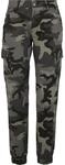 Urban Classics Damen Ladies High Waist Camo Cargo Pants Hose, Mehrfarbig (Dark