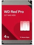 WD Red Pro 4TB NAS 3,5" Interne Festplatte &ndash; 7200 RPM Klasse, SATA 6Gb/s, CMR,