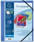 Exacompta 55182E Einschlagmappe Kreacover. Aus Kunststoff DIN A4 mit 2...
